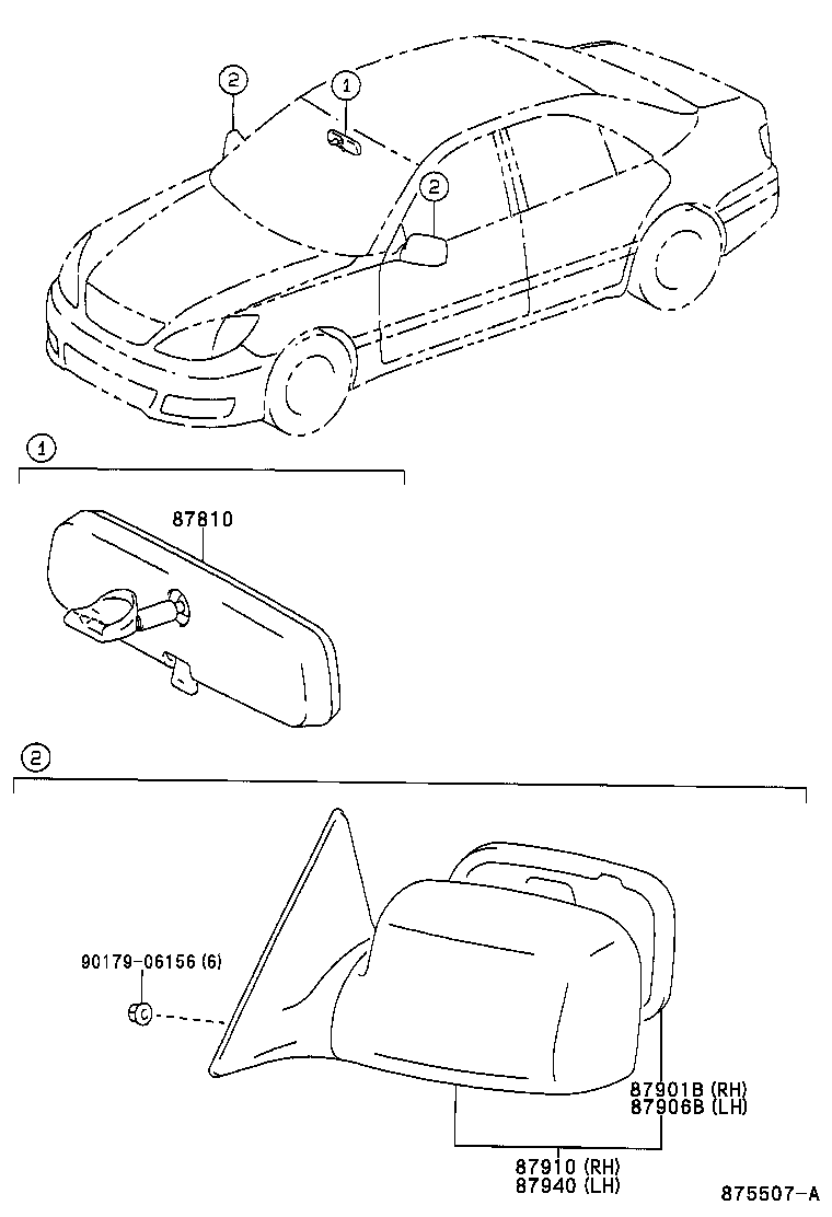  CAMRY AUSTRALIA |  MIRROR