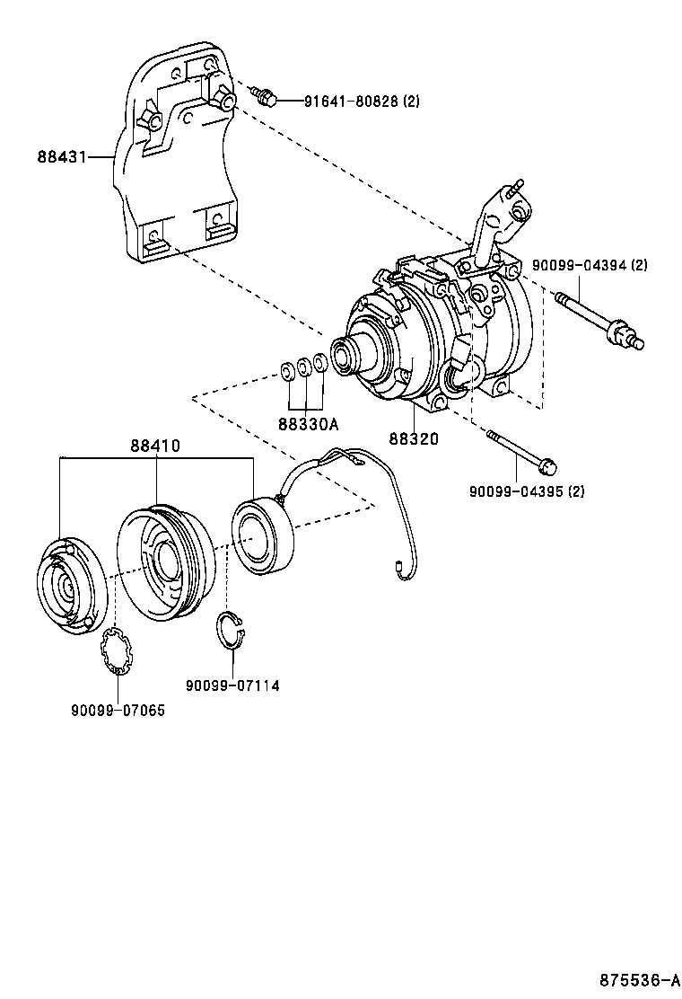  CAMRY AUSTRALIA |  HEATING AIR CONDITIONING COMPRESSOR