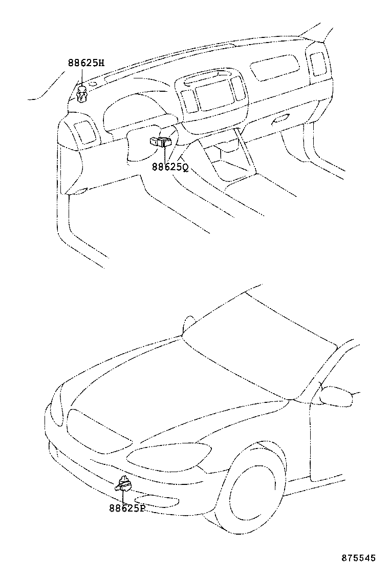  CAMRY AUSTRALIA |  HEATING AIR CONDITIONING CONTROL AIR DUCT