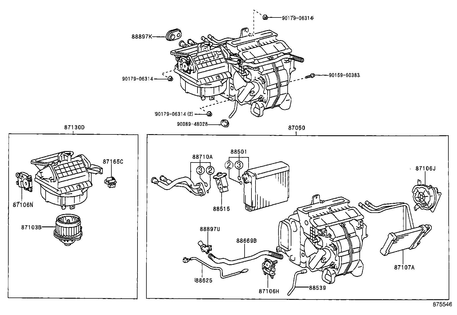  CAMRY AUSTRALIA |  HEATING AIR CONDITIONING COOLER UNIT