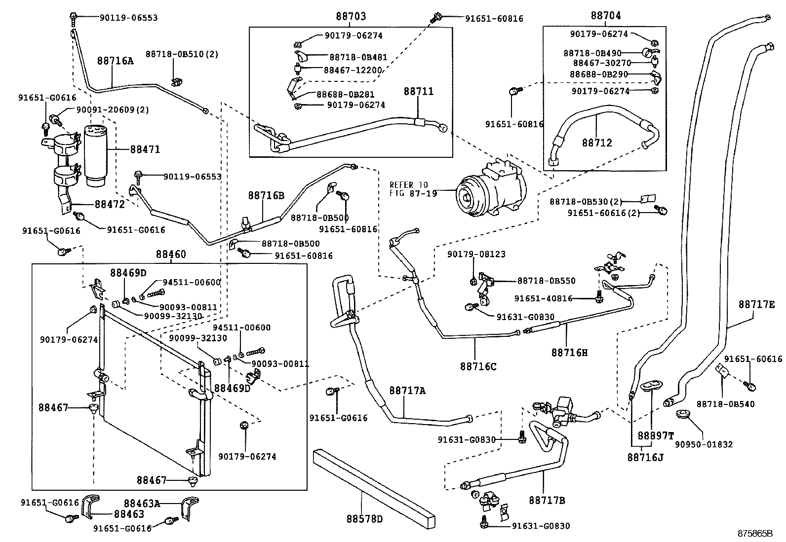  T U V |  HEATING AIR CONDITIONING COOLER PIPING