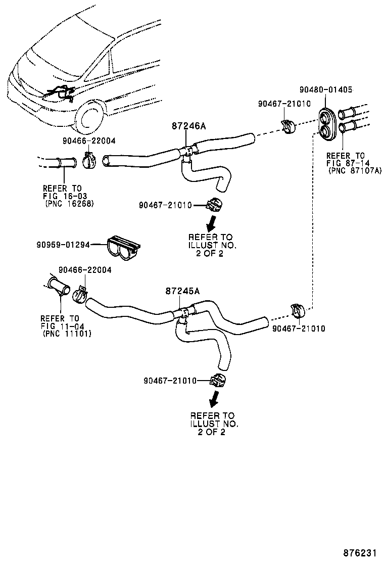  PREVIA TARAGO |  HEATING AIR CONDITIONING WATER PIPING