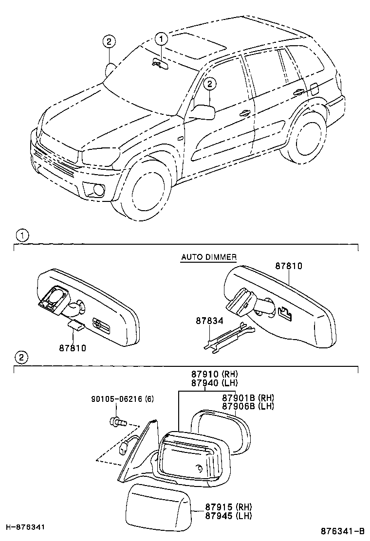  RAV4 |  MIRROR