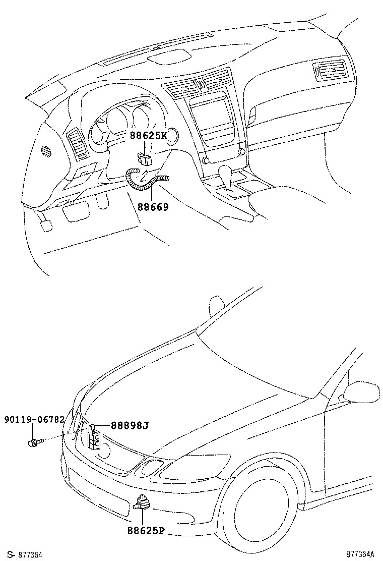  GS30 35 43 460 |  HEATING AIR CONDITIONING CONTROL AIR DUCT