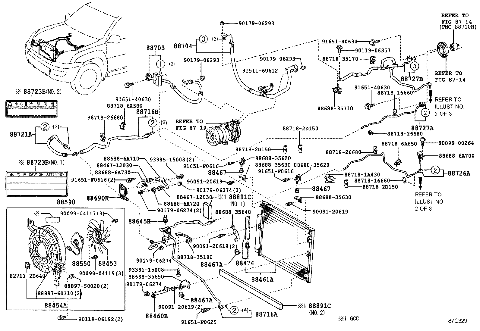  LAND CRUISER PRADO |  HEATING AIR CONDITIONING COOLER PIPING