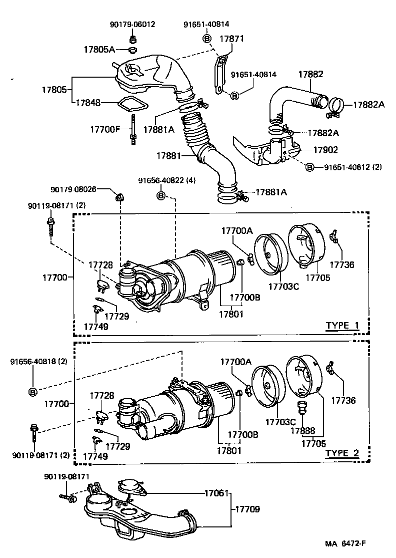  HIACE VAN COMUTER |  AIR CLEANER