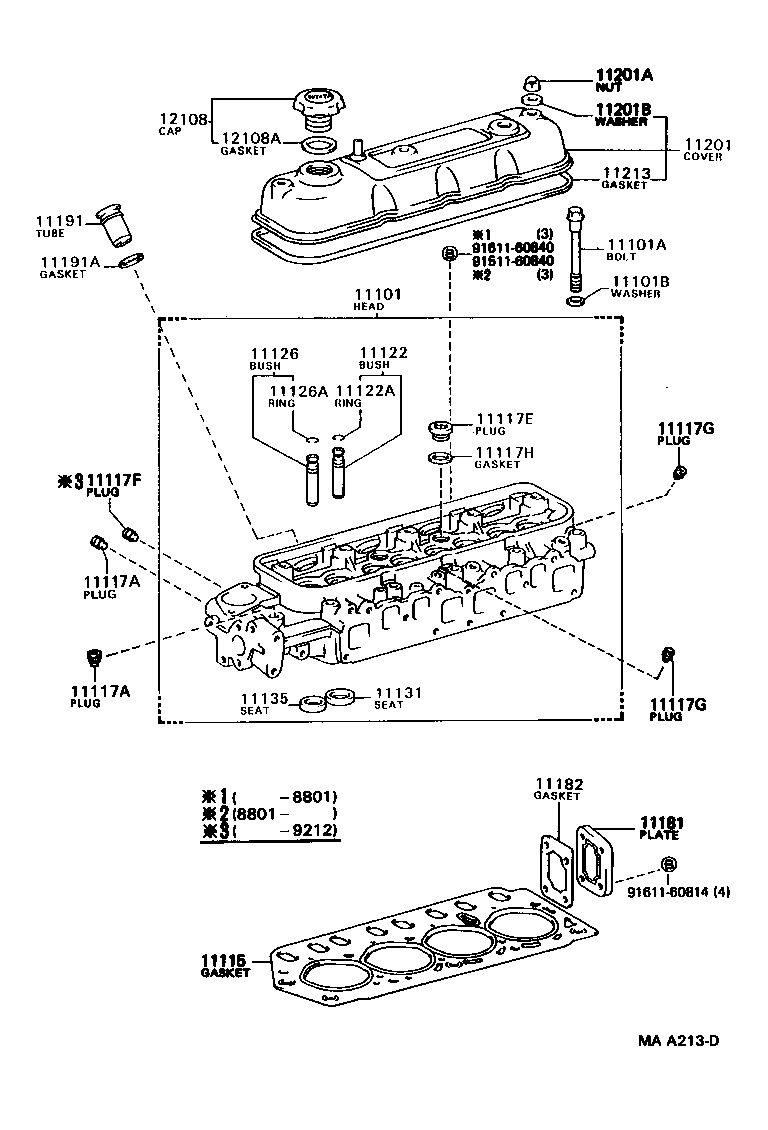  HIACE VAN COMUTER |  CYLINDER HEAD