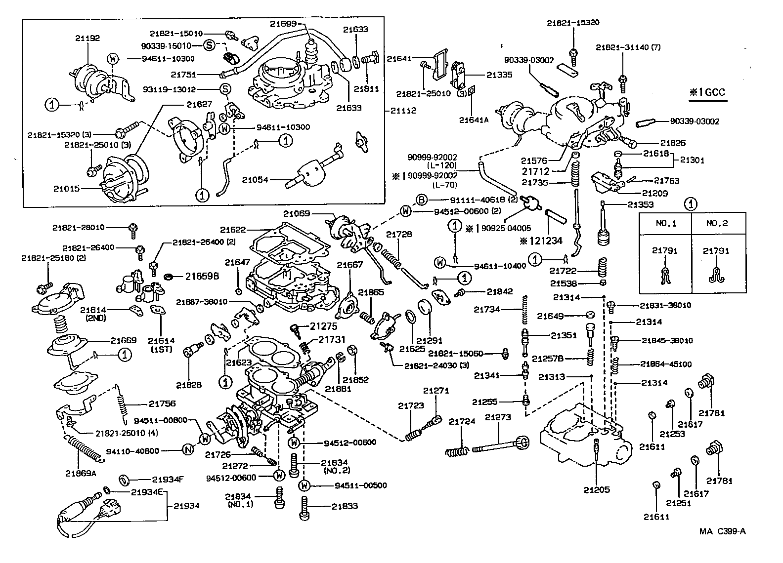 1985 Toyota Corolla Engine Carburetor Diagram FULL HD Version