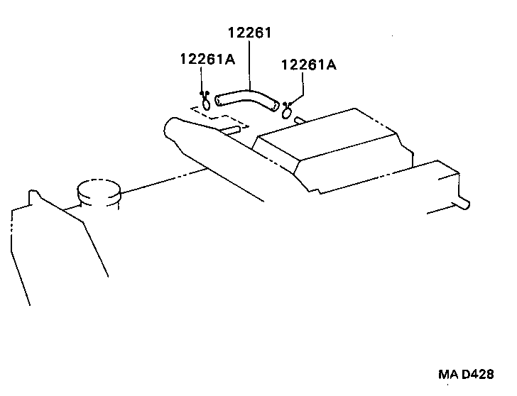  LAND CRUISER 80 |  VENTILATION HOSE