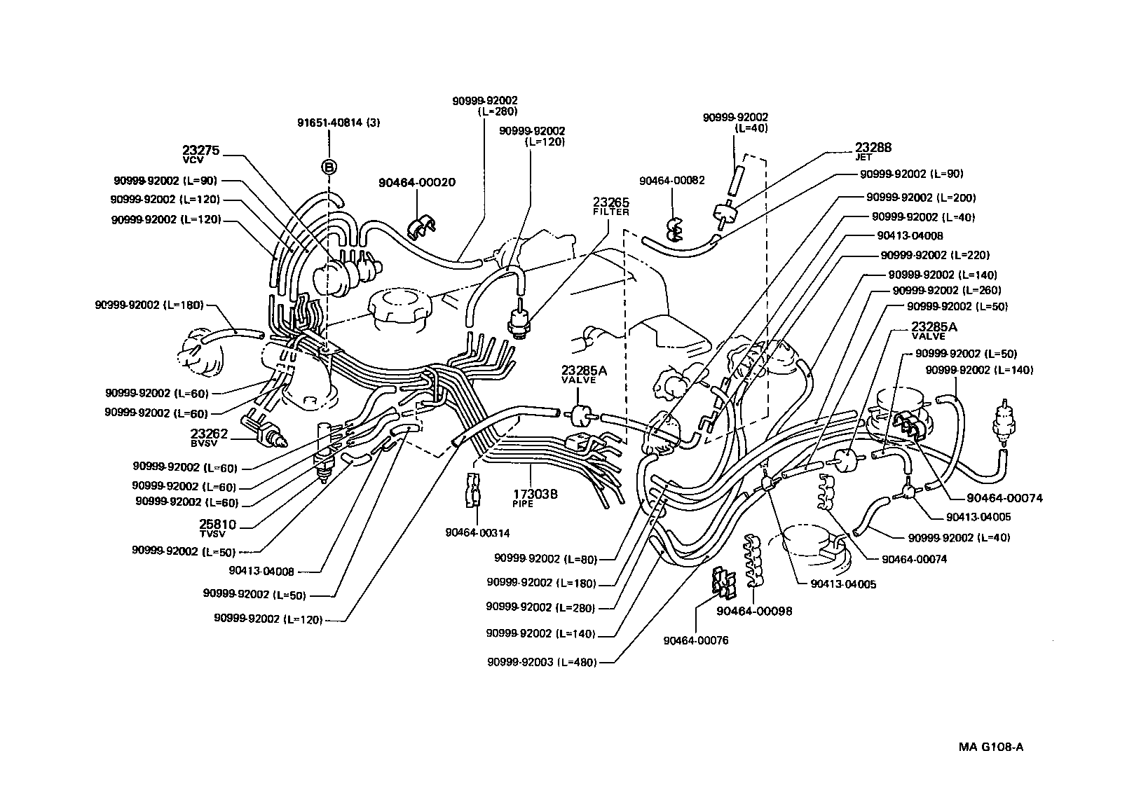  DYNA 150 |  VACUUM PIPING