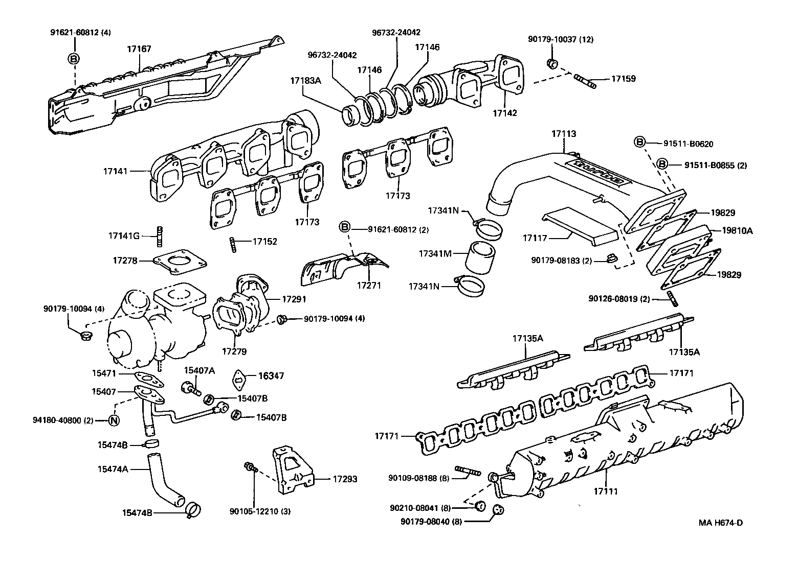  LAND CRUISER 80 |  MANIFOLD