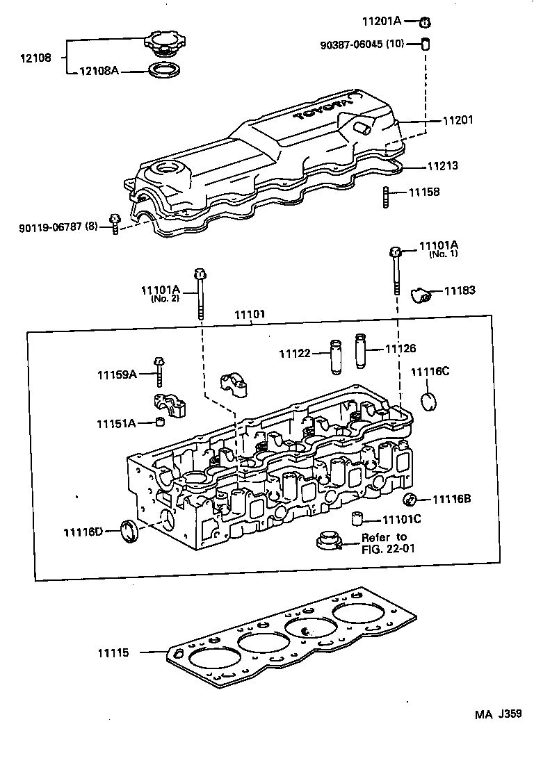  HIACE HIACE S B V |  CYLINDER HEAD