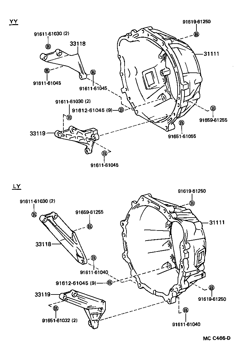  DYNA 150 |  CLUTCH HOUSING TRANSMISSION CASE MTM