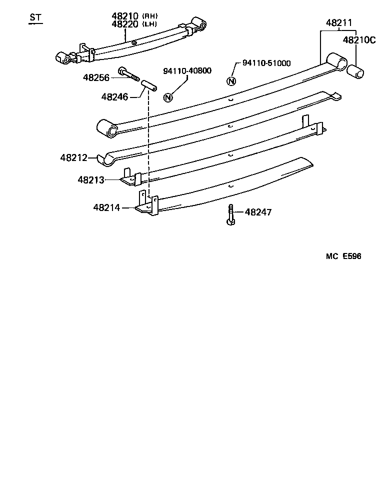  DYNA 150 |  REAR SPRING SHOCK ABSORBER