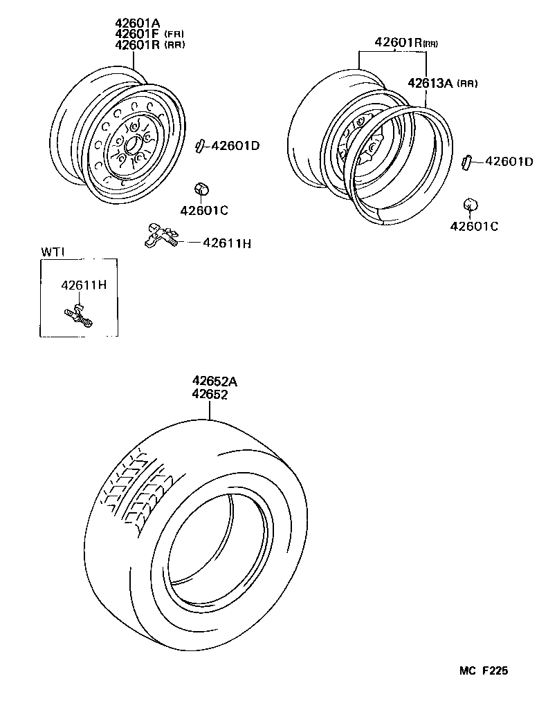  DYNA 150 |  DISC WHEEL WHEEL CAP