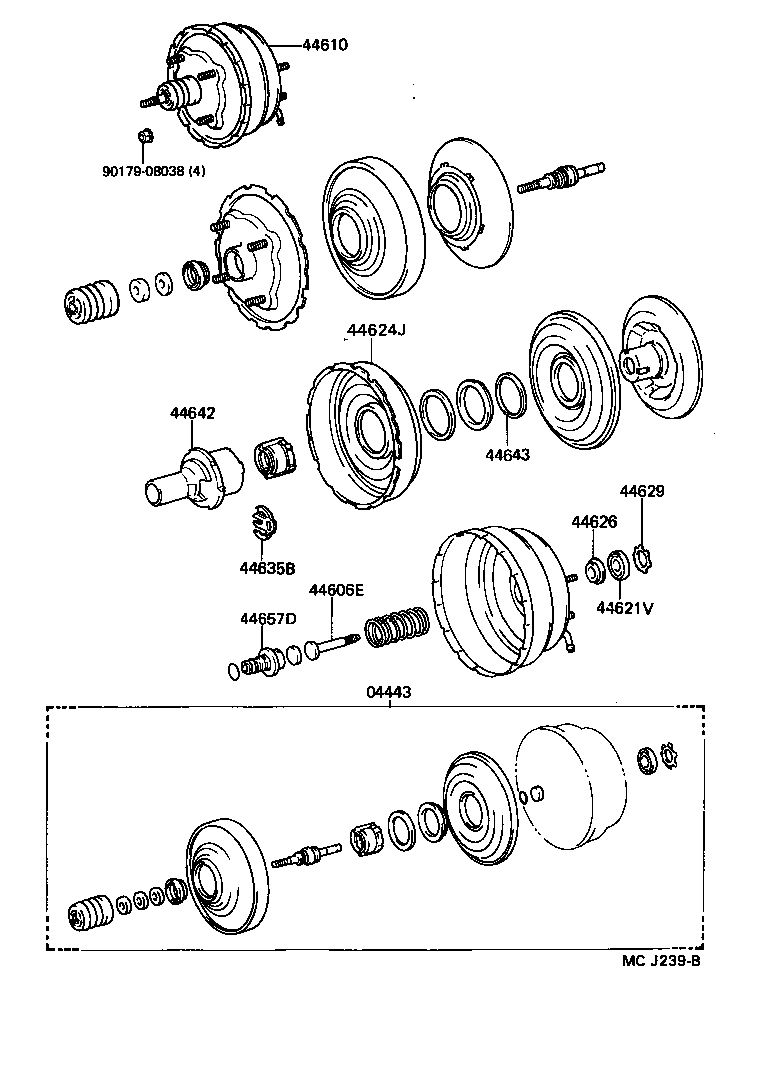  HIACE VAN COMUTER |  BRAKE BOOSTER VACUUM TUBE