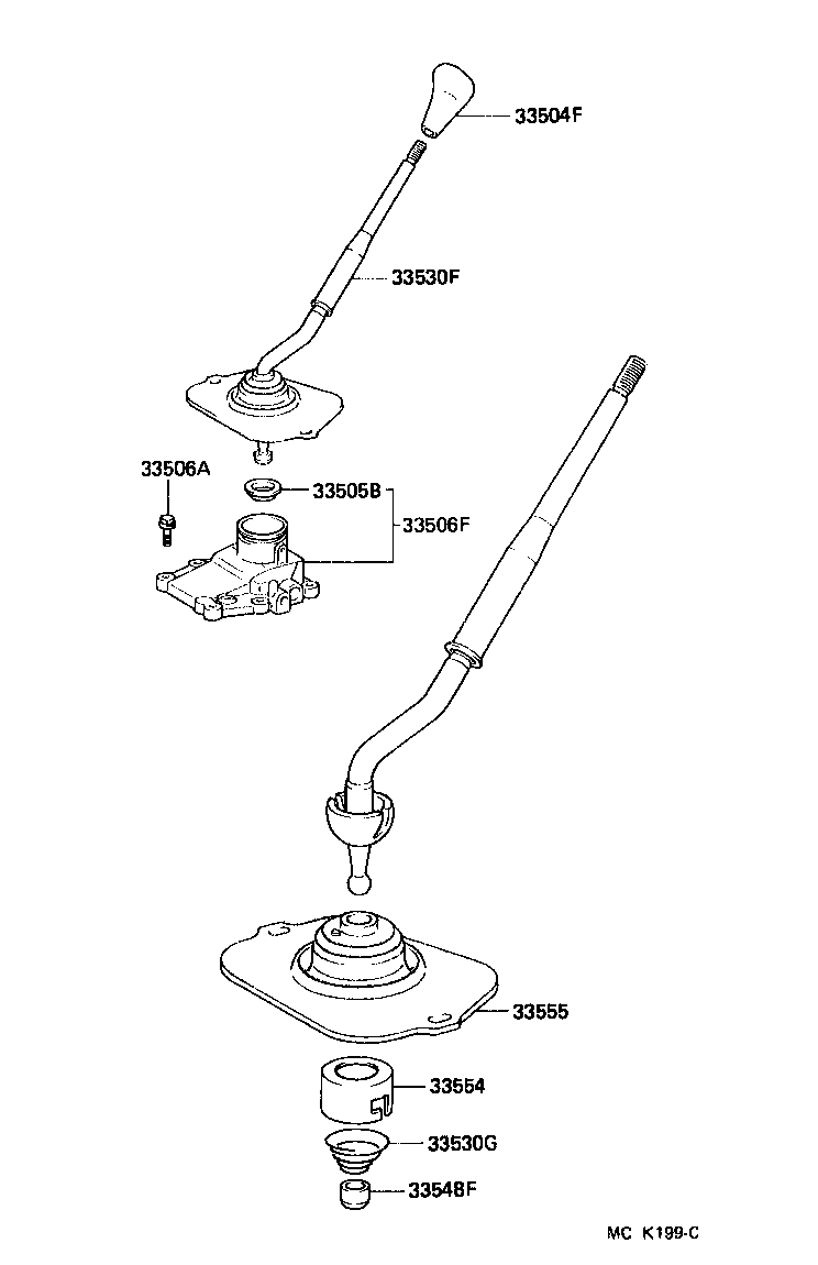  LAND CRUISER 80 |  SHIFT LEVER RETAINER