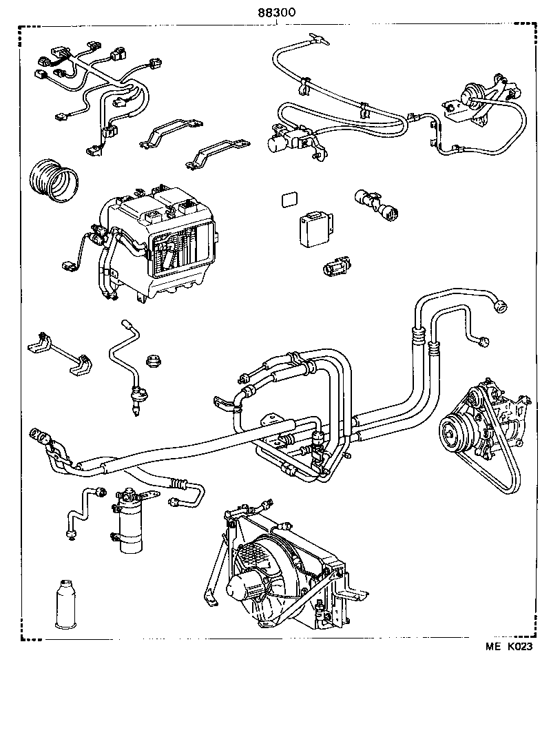  DYNA 150 |  HEATING AIR CONDITIONING SET