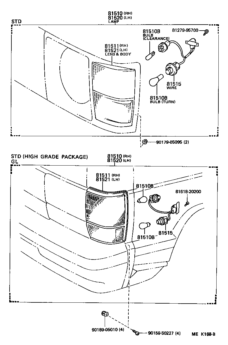  HIACE VAN COMUTER |  FRONT TURN SIGNAL LAMP