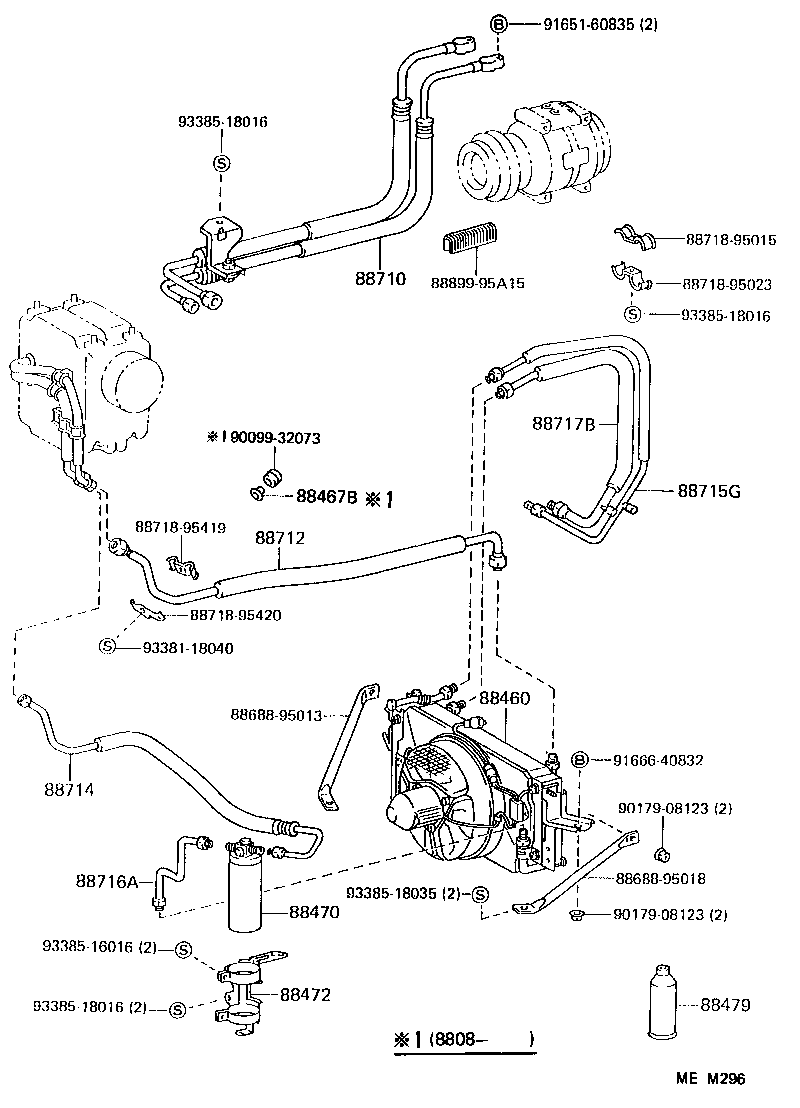  DYNA 150 |  HEATING AIR CONDITIONING COOLER PIPING