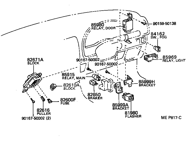  STARLET |  SWITCH RELAY COMPUTER