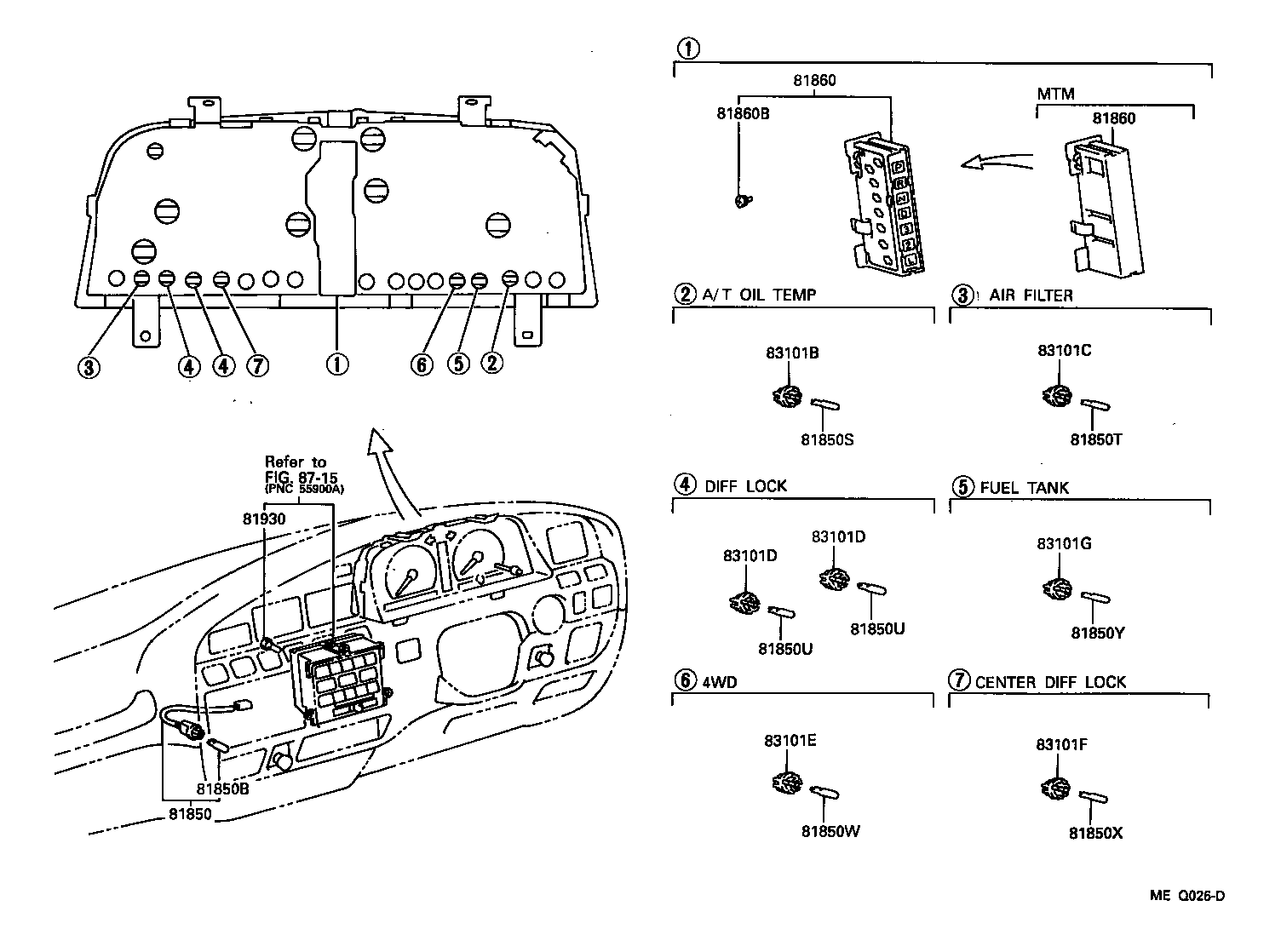  LAND CRUISER 80 |  INDICATOR