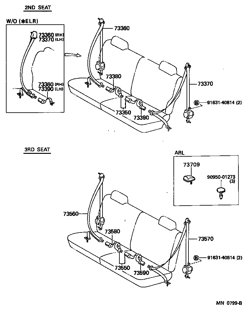  LAND CRUISER 80 |  SEAT BELT