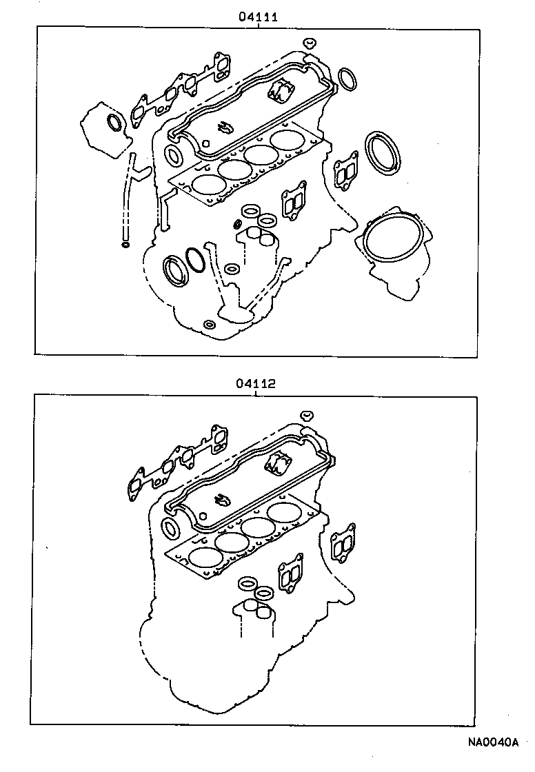  STARLET |  ENGINE OVERHAUL GASKET KIT