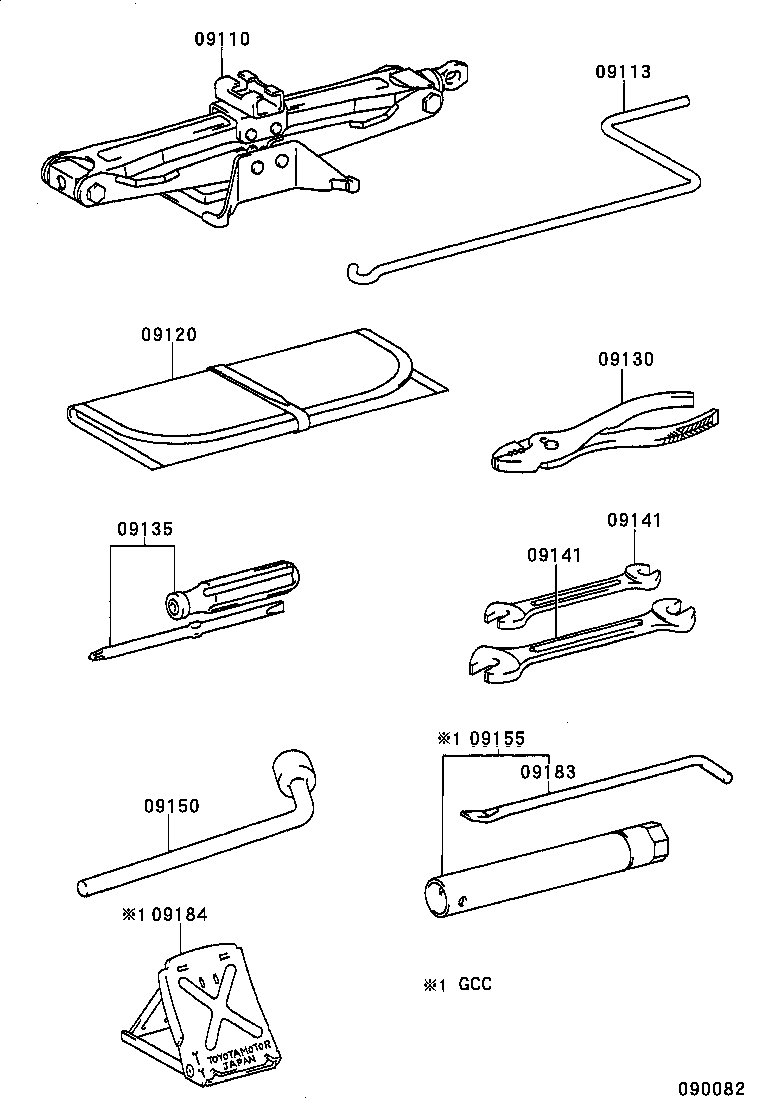  ES300 |  STANDARD TOOL