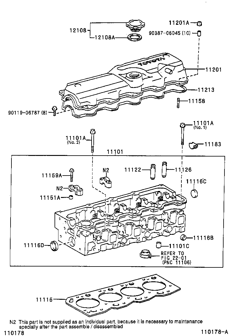  HILUX 4RUNNER 4WD |  CYLINDER HEAD