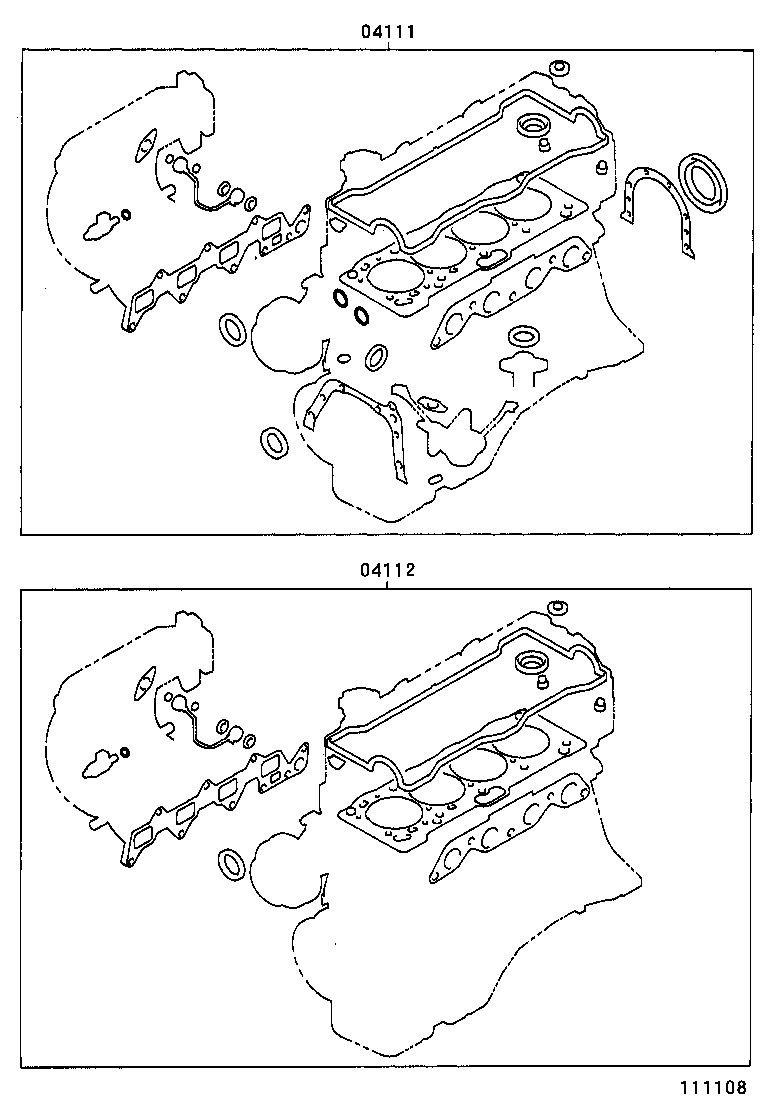  SPACIO |  ENGINE OVERHAUL GASKET KIT