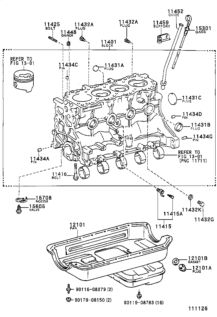  HILUX 4RUNNER 4WD |  CYLINDER BLOCK