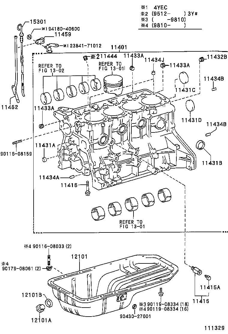  LITEACE VAN WAGON |  CYLINDER BLOCK