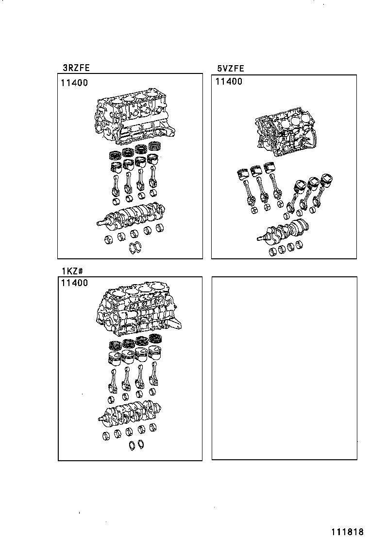  4RUNNER |  SHORT BLOCK ASSEMBLY