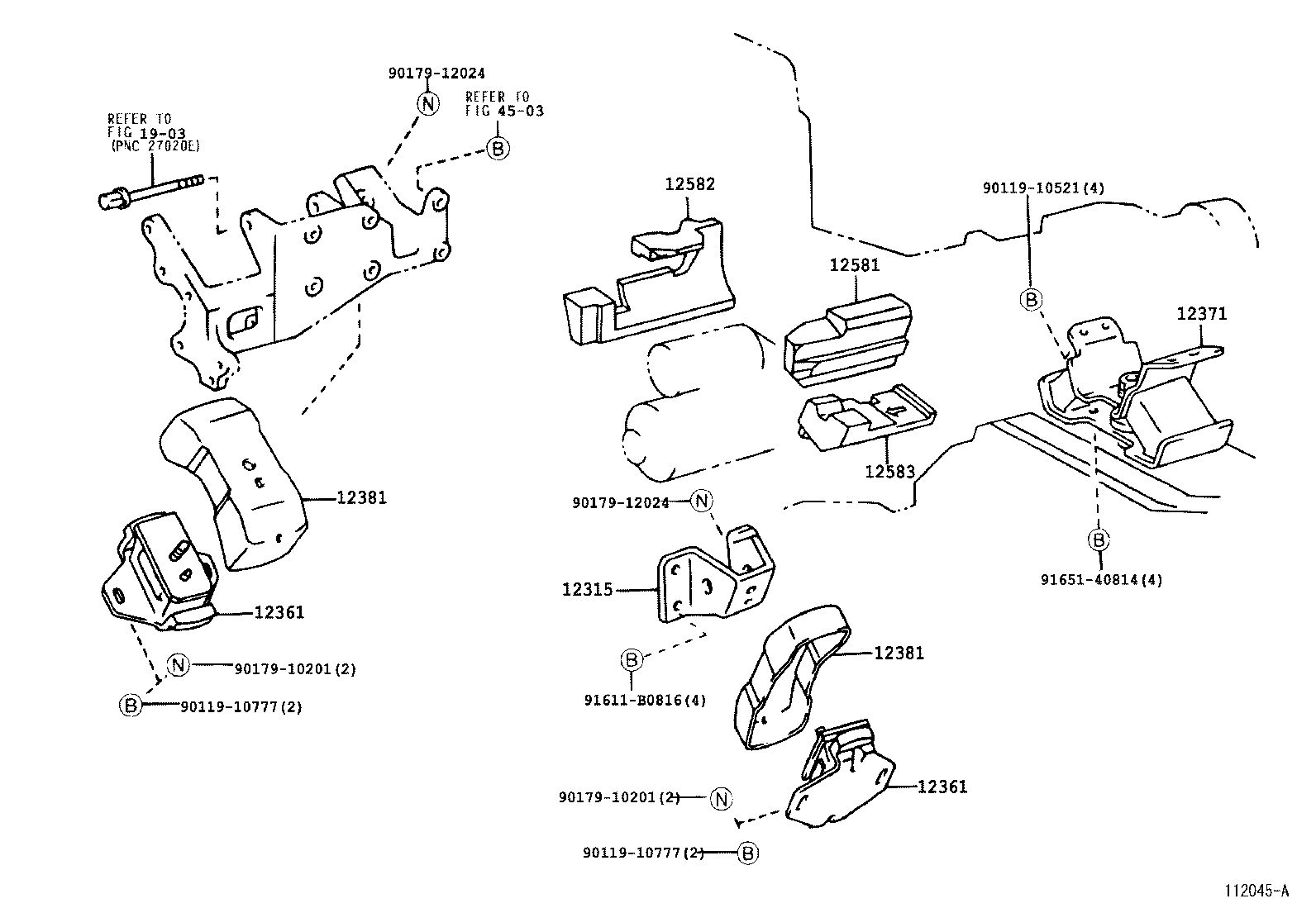  HILUX 4RUNNER 4WD |  MOUNTING