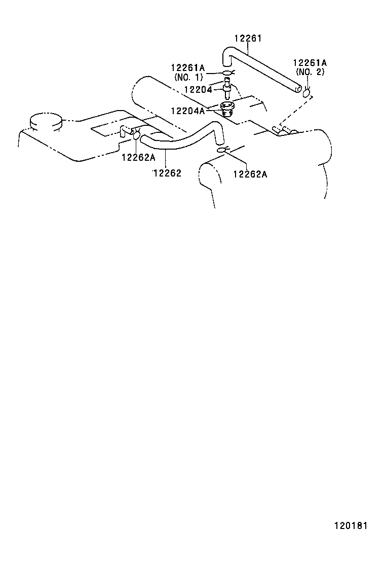  HILUX 2WD |  VENTILATION HOSE
