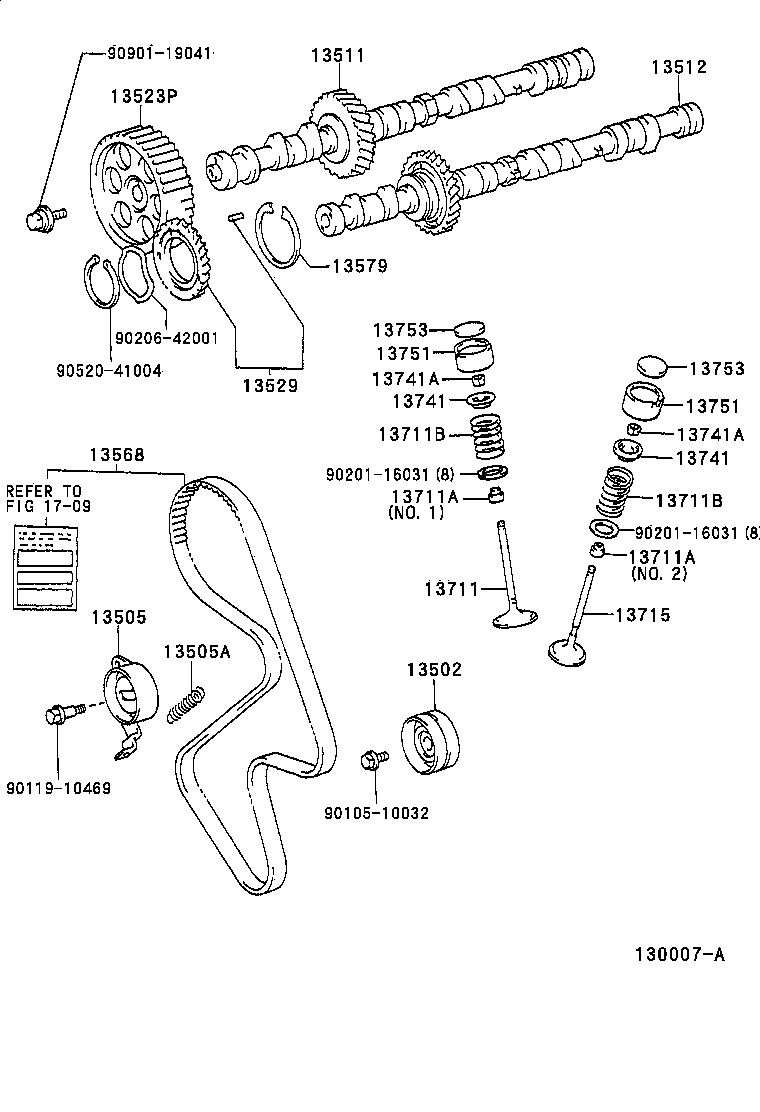  CAMRY JPP SED |  CAMSHAFT VALVE