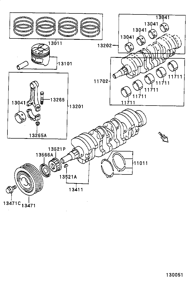  SPACIO |  CRANKSHAFT PISTON