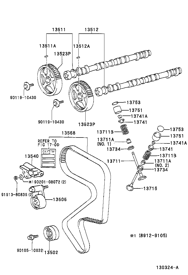  MR2 |  CAMSHAFT VALVE