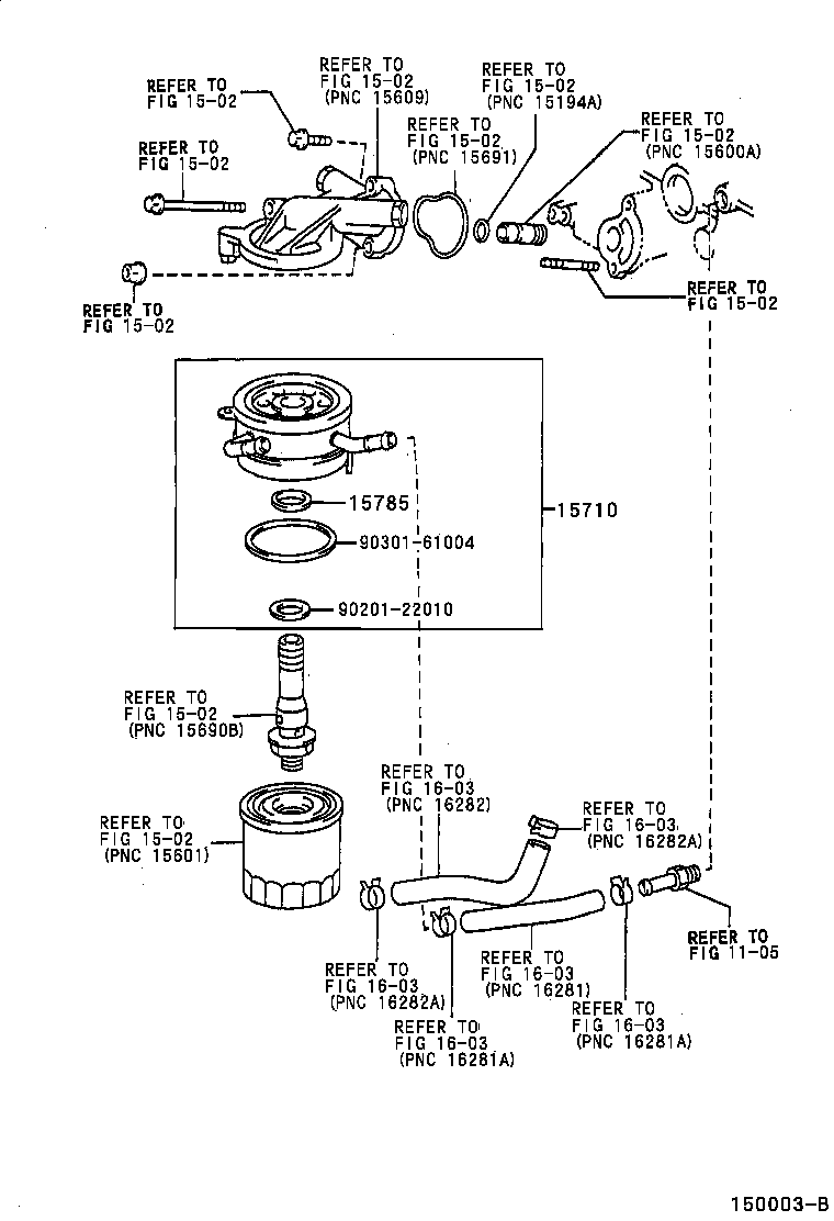  HILUX 2WD |  ENGINE OIL COOLER