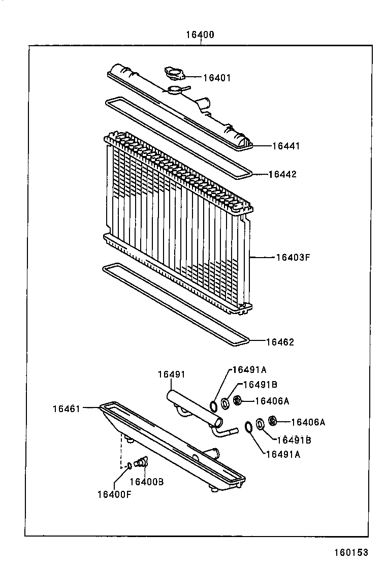  SPACIO |  RADIATOR WATER OUTLET