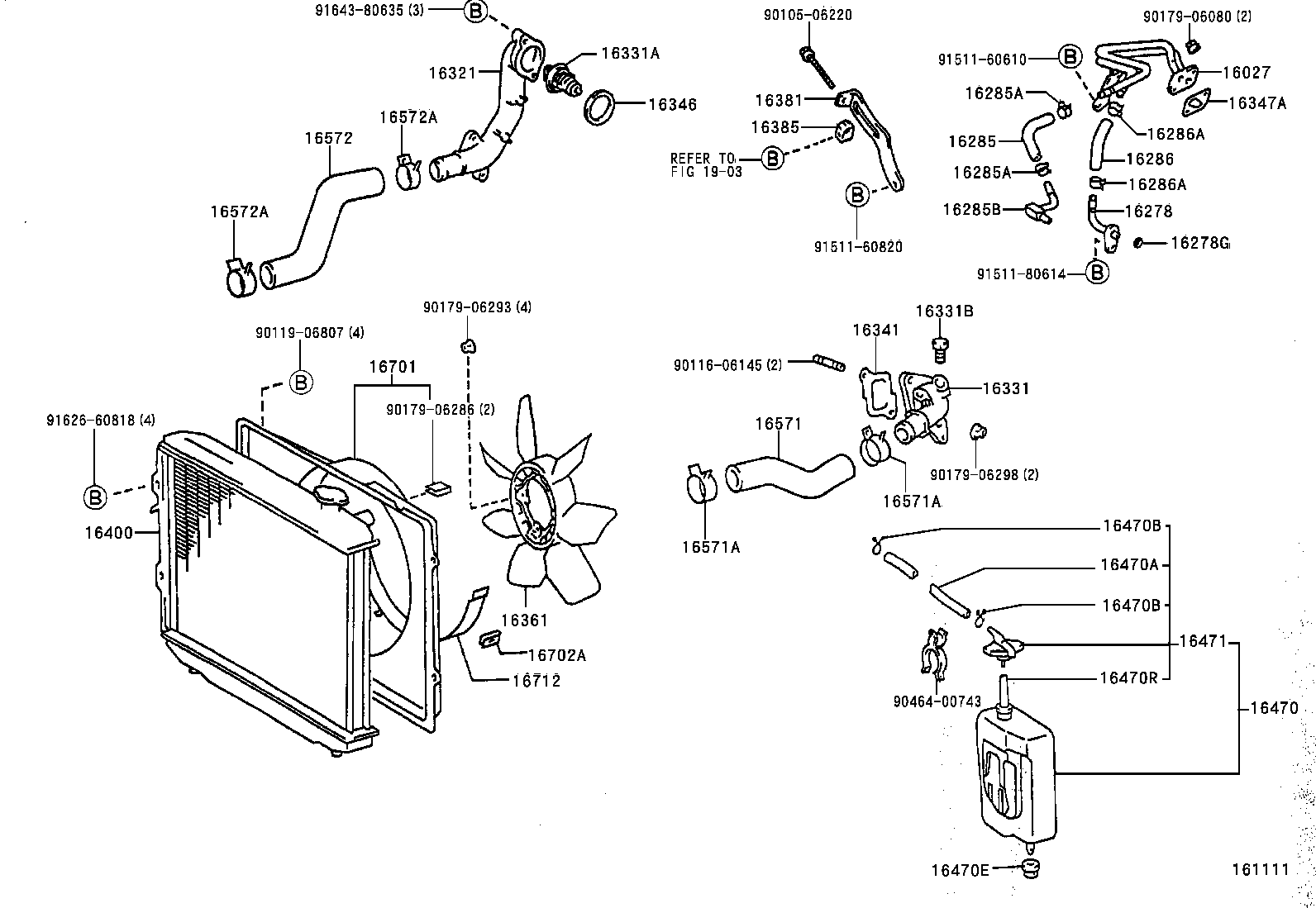  4RUNNER |  RADIATOR WATER OUTLET