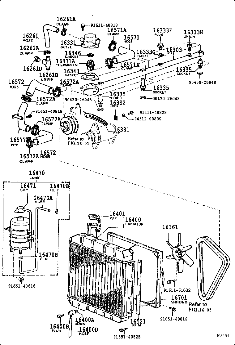  HEAVY DUTY TRUCK |  RADIATOR WATER OUTLET