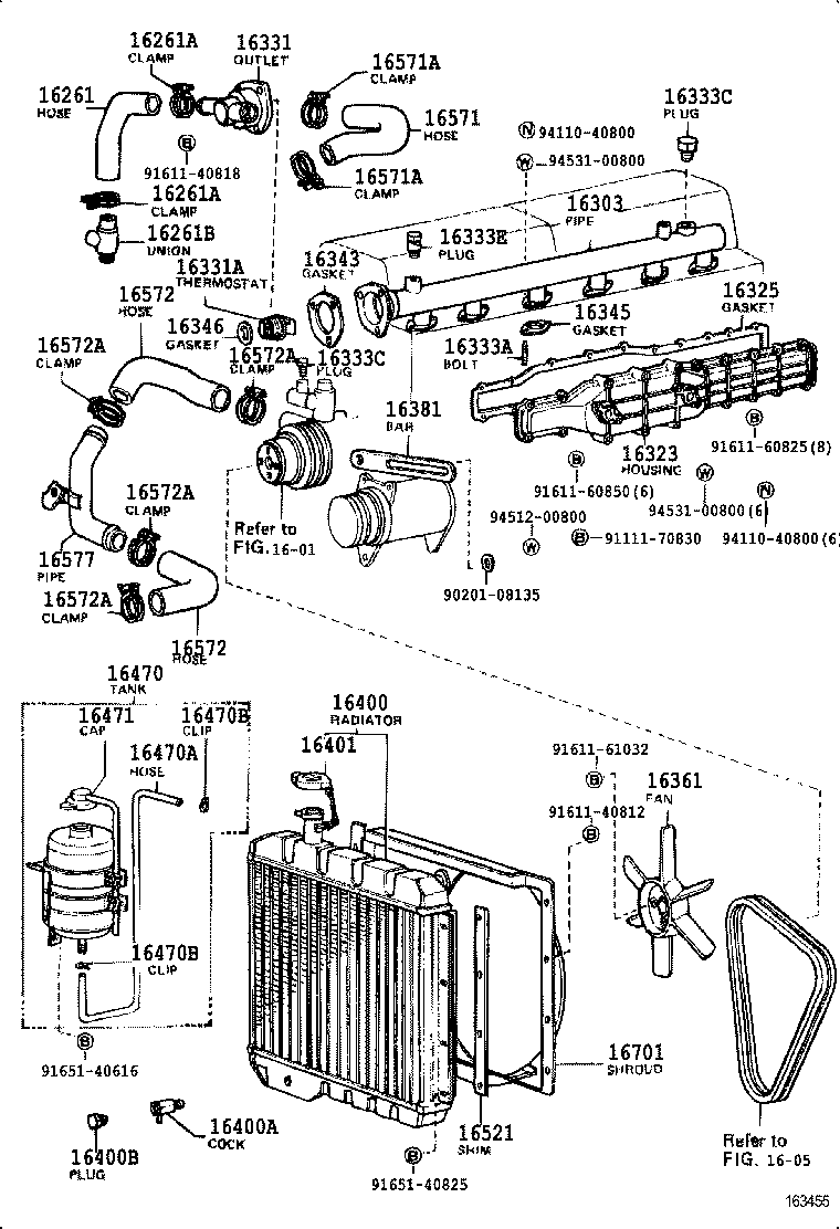  HEAVY DUTY TRUCK |  RADIATOR WATER OUTLET