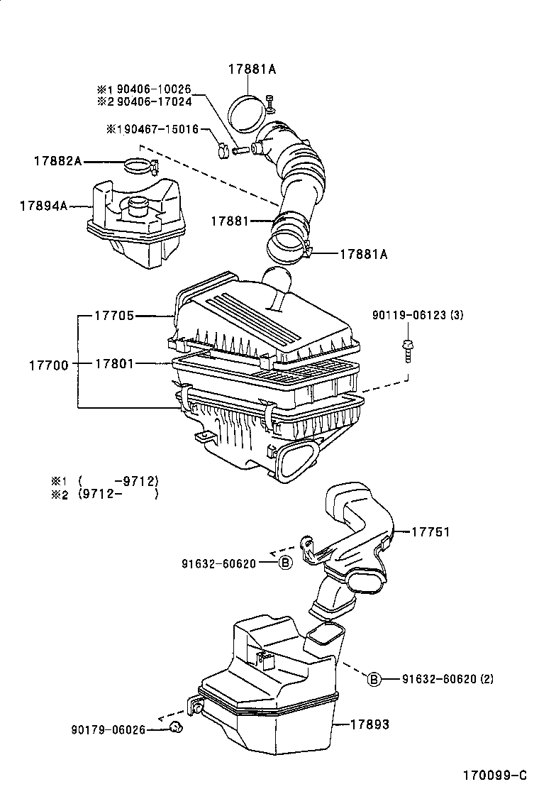  CELICA |  AIR CLEANER