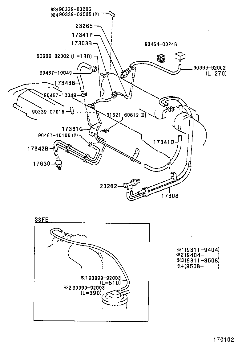  CELICA |  VACUUM PIPING