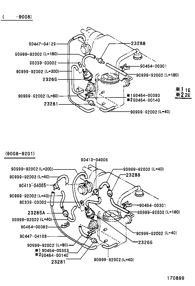  STARLET |  VACUUM PIPING