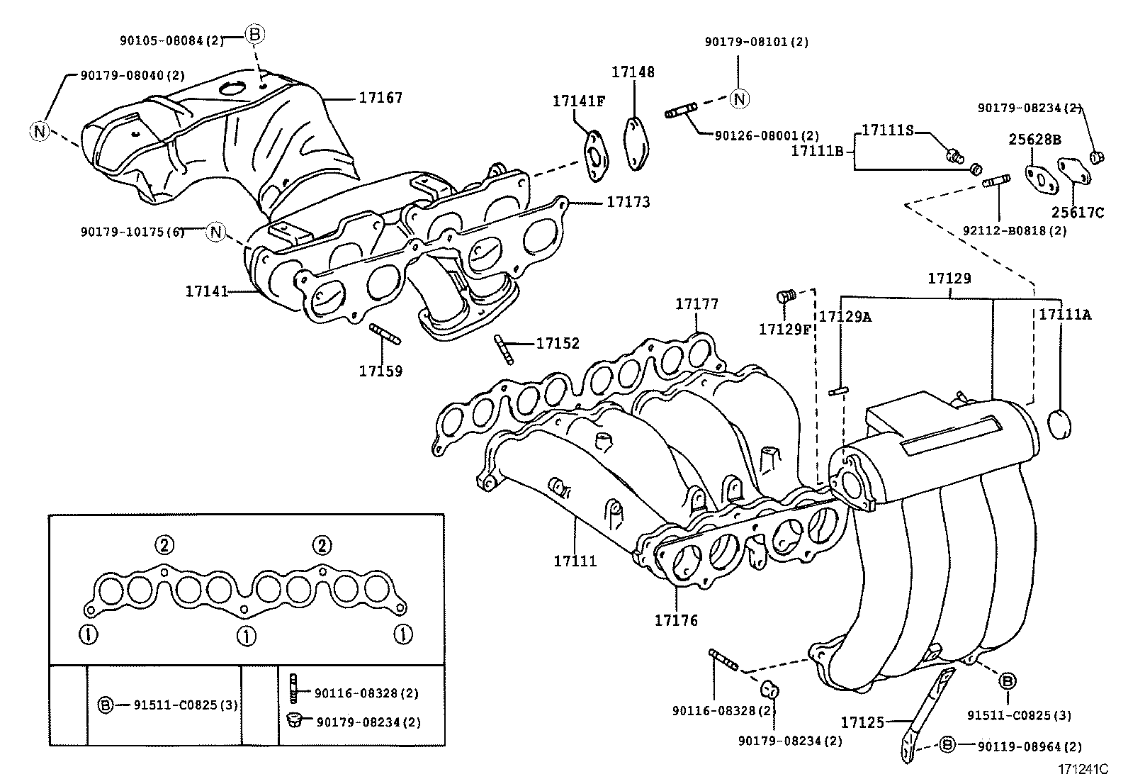  HILUX 2WD |  MANIFOLD