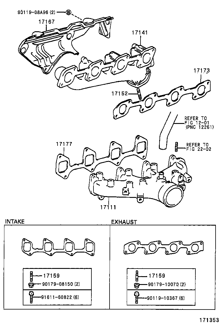  HILUX 4RUNNER 4WD |  MANIFOLD