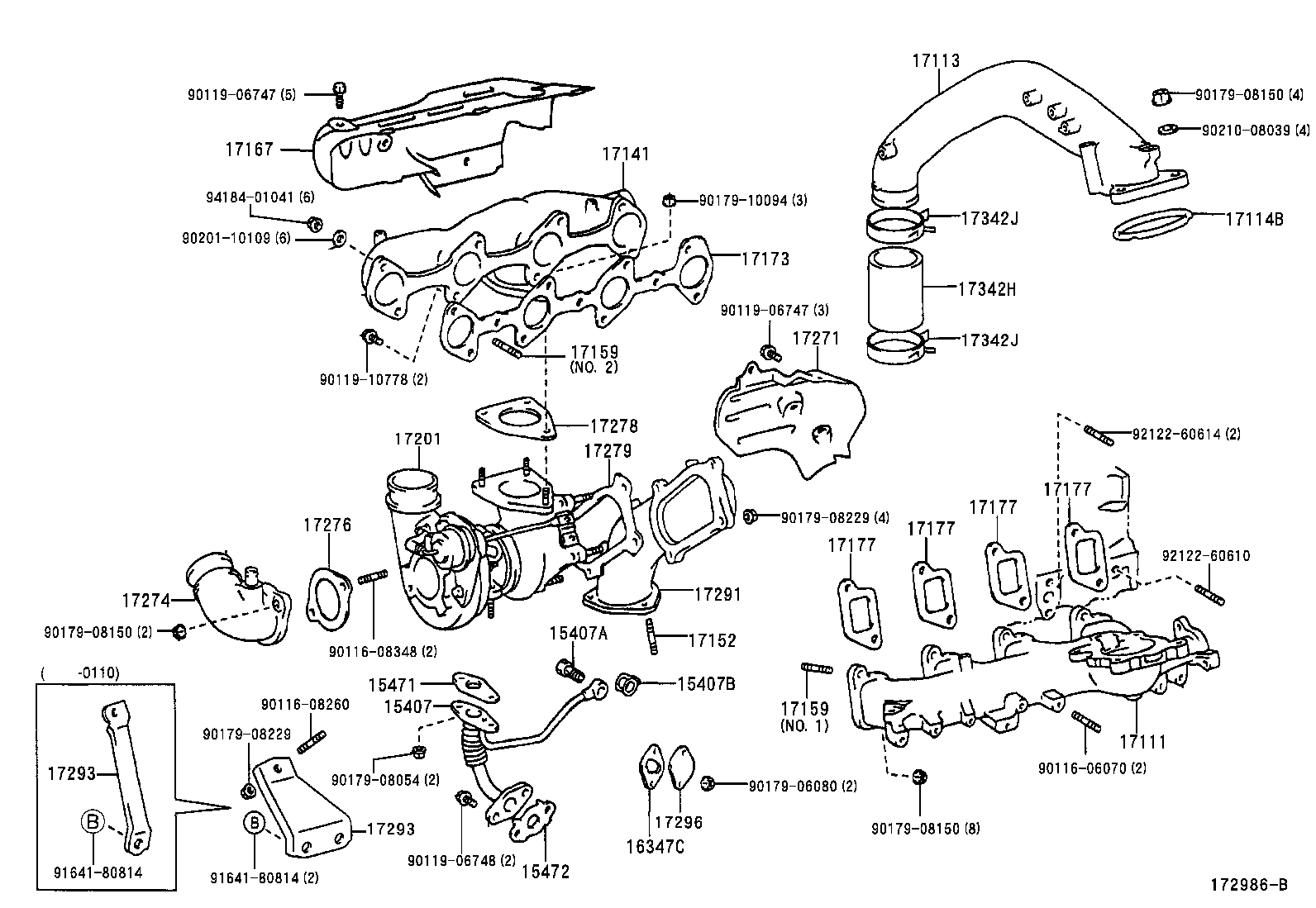  HILUX 4RUNNER 4WD |  MANIFOLD